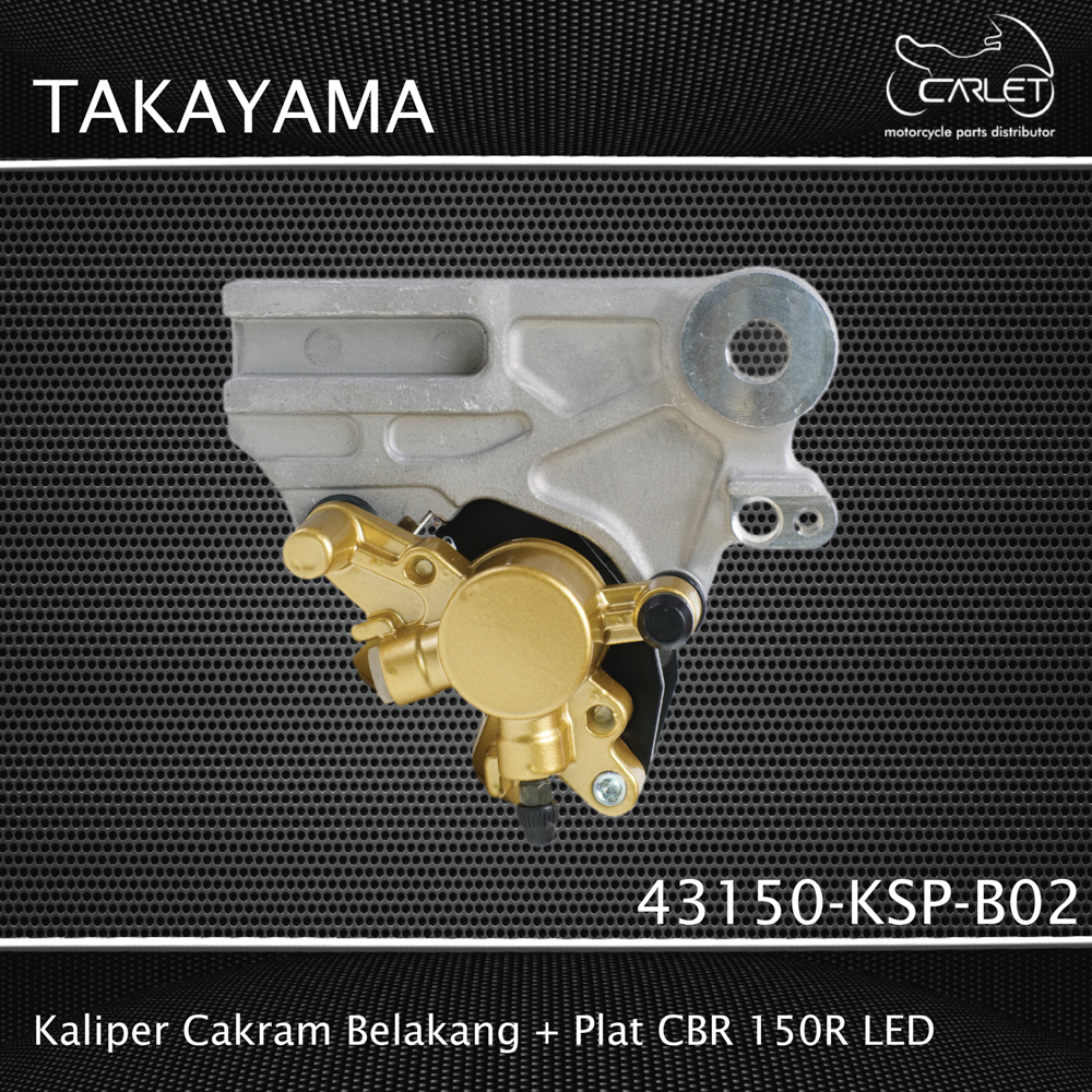 Takayama Kaliper Belakang + Plat CBR 150R LED